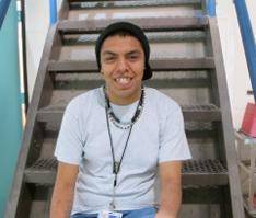Student Channing Tsosie recently interned at the Tucson Medical Center as an electrician to fulfill his hands-on curriculum experience for Fred G. Acosta Job Corps Center. Photo courtesy of: Tucson Medical Center