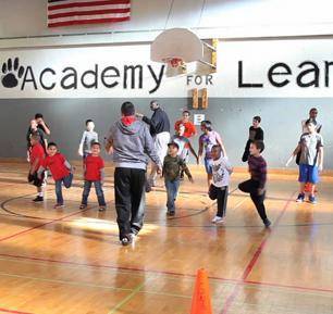 While the adults were busy learning how to be successful in today’s workforce, the kids were learning from the legends on how to dribble, shoot, pass and work as a team.
