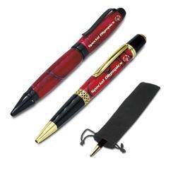 Hand-crafted pens produced by ResCare Residential Services Greenstar Workshop are offered in the Special Olympics Awards and Merchandise catalog.