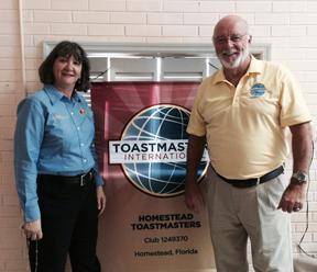 Mr. Erschik agreed to teach an introductory Toastmasters course upon the request of Business and Community Liaison Lesly Diaz.