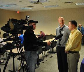 Local news stations WAVE 3 and WDRB covered the event allowing more people to learn about the campaign to end the use of the “R-word.”